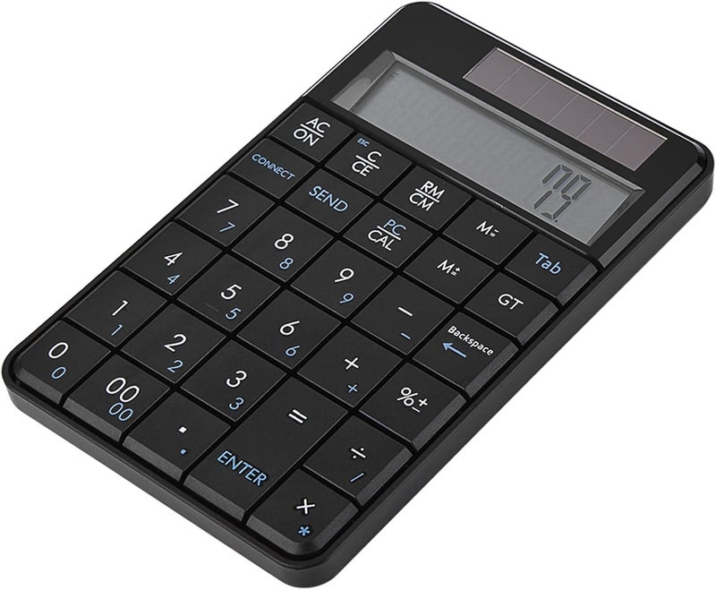Keenso LCD Display Mini 2-in-1 29 Keys Wireless Numeric Keypad Calculator for Improved Work Efficiency - Image 1