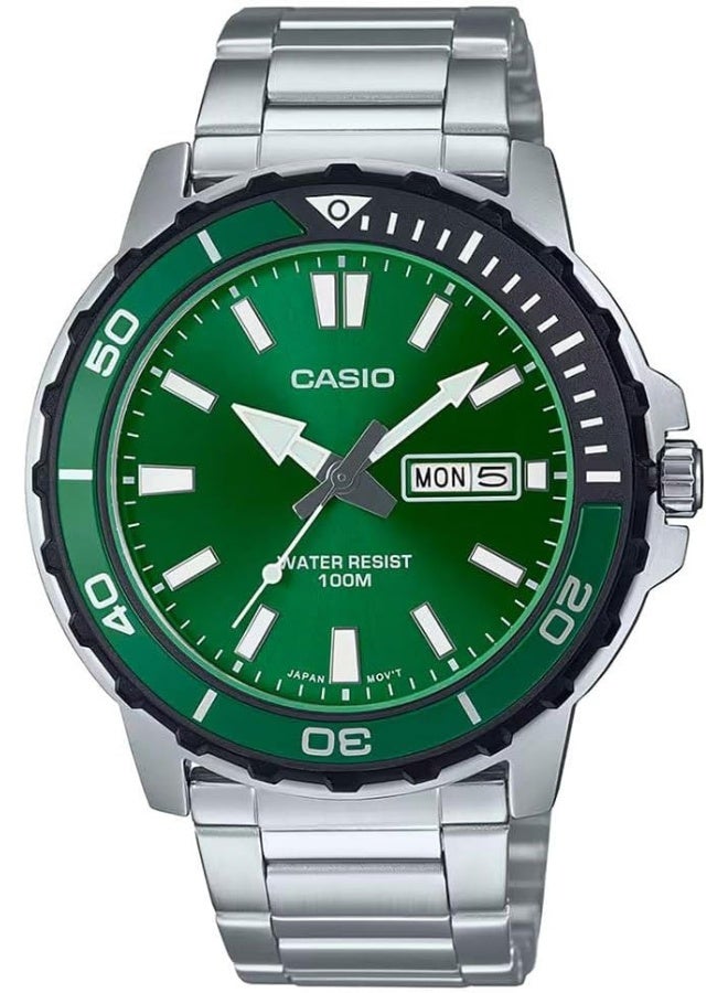 CASIO ساعة كاسيو للرجال MTD-125D-3AVDF