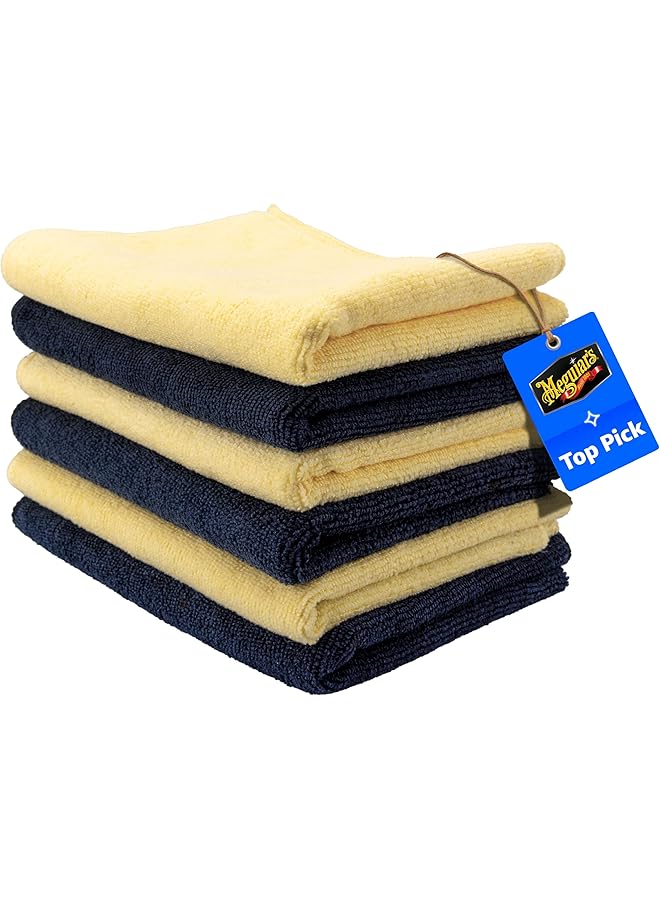 Meguiar's X2025 Supreme Shine Microfiber Towels - 6 Pack - Image 1