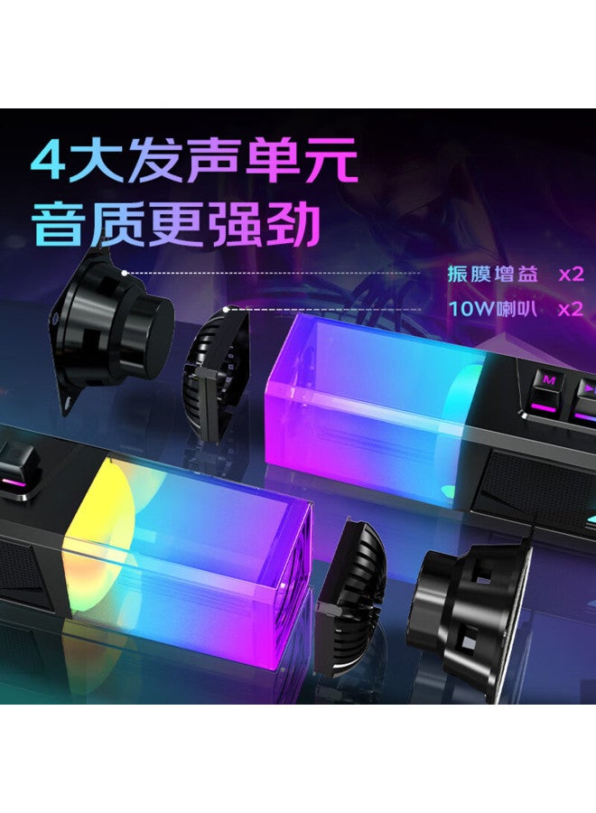 SHINCO Wireless Bluetooth Speaker Mech Computer Desktop Gaming Audio Mobile Phone Home Game Music Dual Mode Subwoofer - Image 3