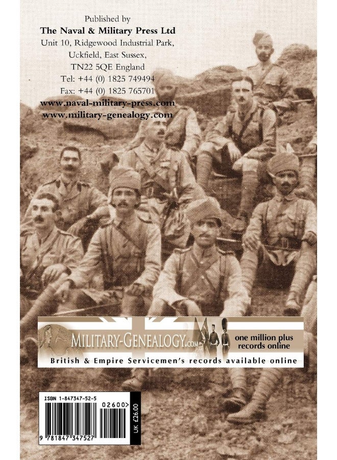 FOURTH BATTALION DUKE OF CONNAUGHT'S OWN TENTH BALUCH REGIMENT IN THE GREAT WAR