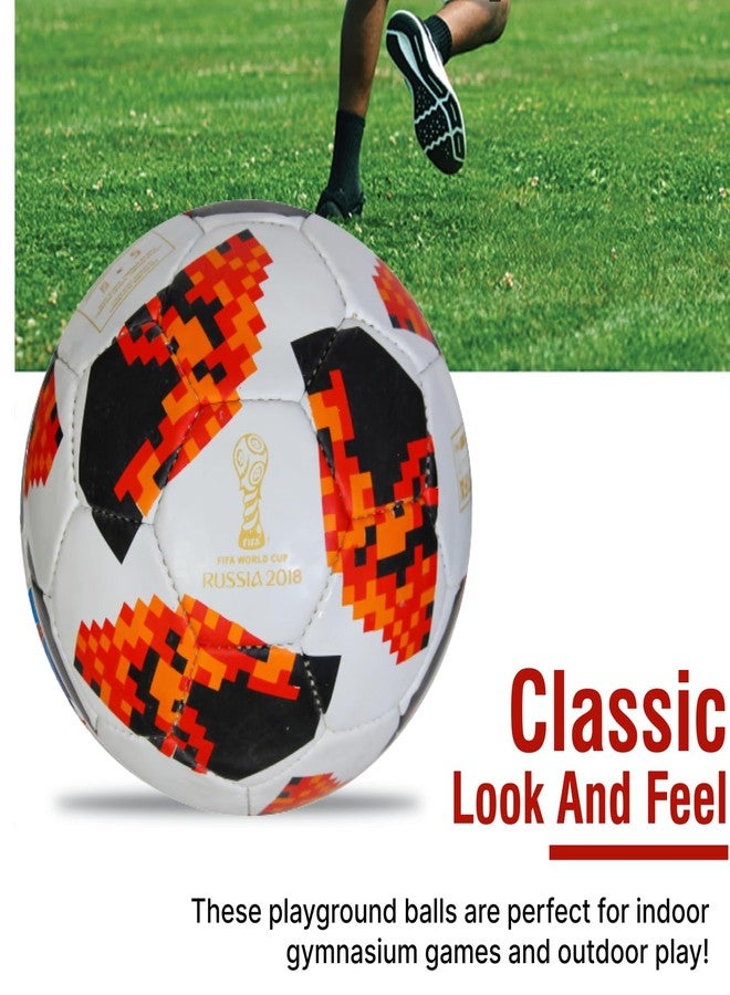 WIKIGO Football for Boys Size 5 | Telstar Orange Football Pack of 2 | Water Resistant Best for Wet, Muddy and Grass Surface | Football for Training & Match Practice Outdoor Soccer Ball Rubber | Size-5 - Image 3