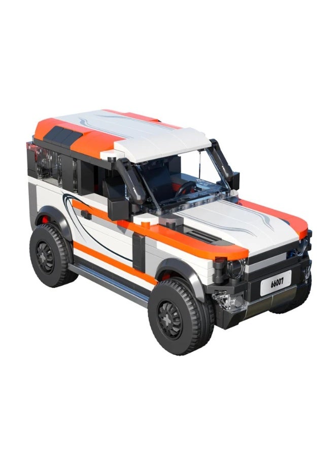 Xbert 66007 Off-Road SUV Vehicle Model Building Blocks Set, Educational DIY Toy - Image 1