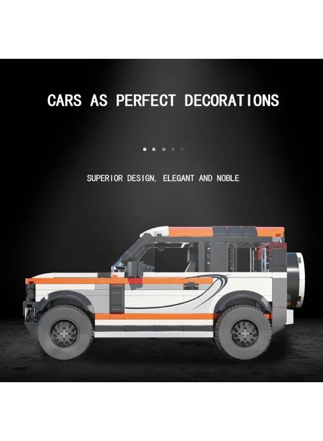 Xbert 66007 Off-Road SUV Vehicle Model Building Blocks Set, Educational DIY Toy - Image 5