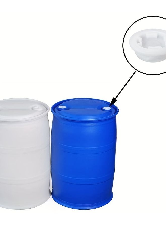 2pcs Heavy Duty Plastic Drum Lids Leakproof Impact Resistant 55 Gallon - Image 5