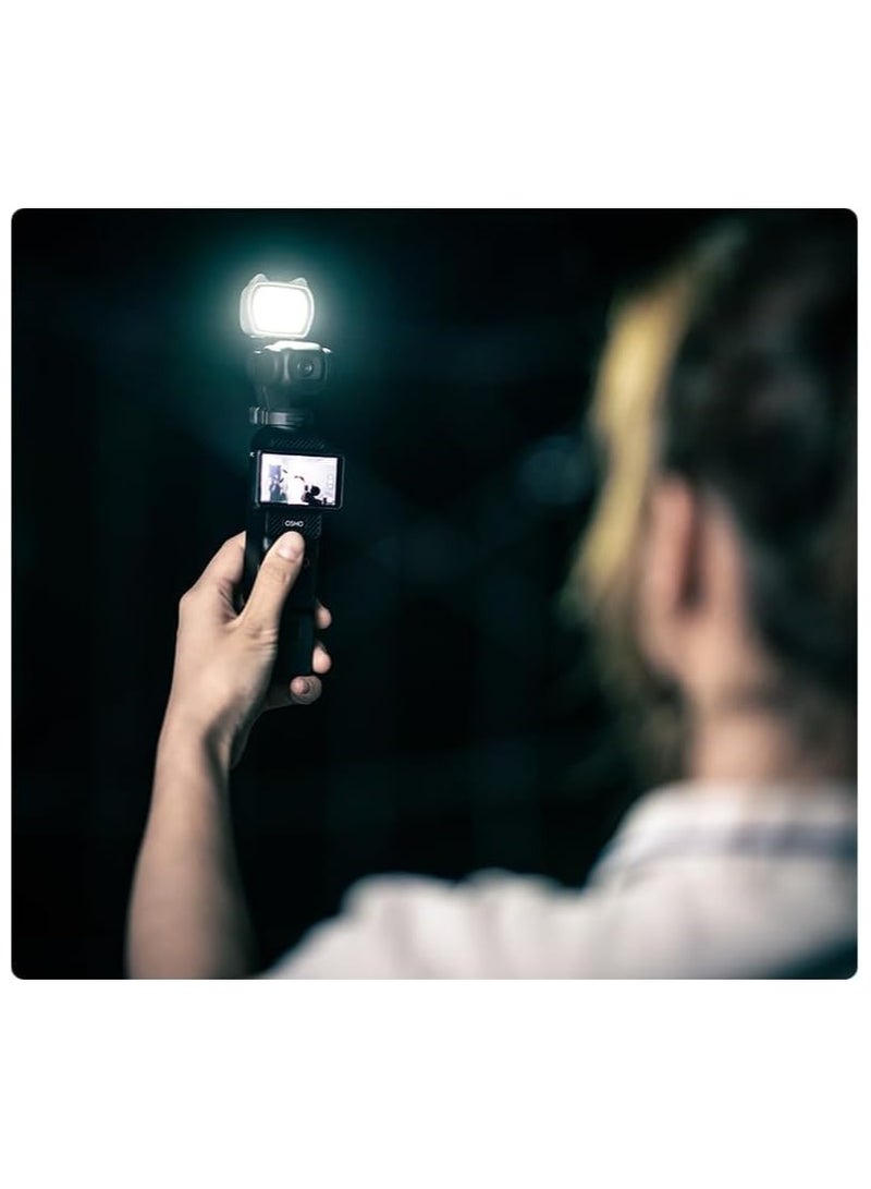 STARTRC Small Auxiliary Light Set For DJI OSMO Pocket 3, LED Video Light Auxiliary Lighting Filming Light 200 mAh Rechargeable for DJI Pocket 3, with USB Charging - Image 5