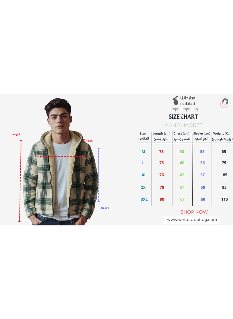 WHITE RABBIT Padded Long Sleeves Zipper Hooded Jacket - Image 3