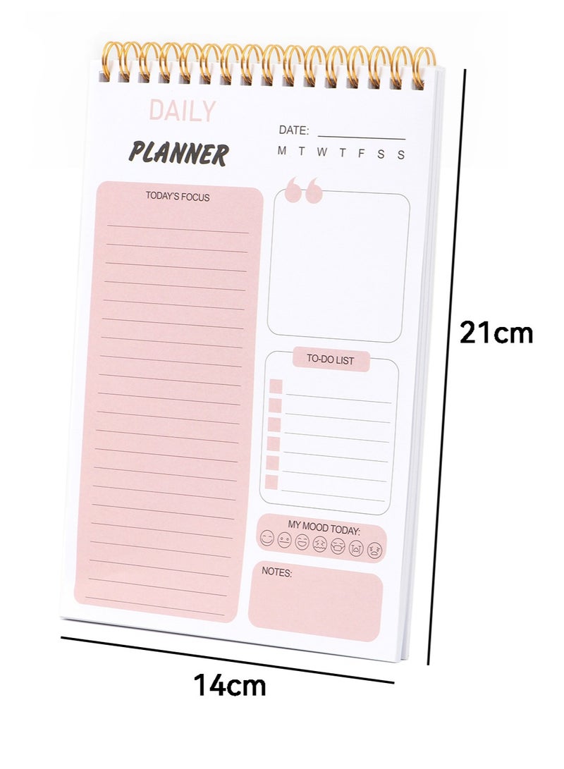Generic Daily Planner Pad,50 Sheets Daily to do list notepad, To Do Daily Notepad Planner, Daily Note Pad, 14x21cm  - Image 2