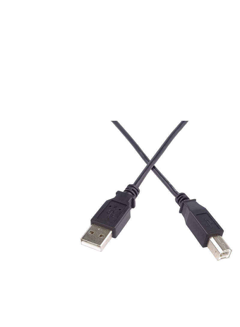 Terabyte USB 2.0 A Male to B Male 28/24AWG Cable - (Gold Plated) - White for Printer Scanner Cable 3M for PC, Mac, HP, Canon, Lexmark, Epson, Dell, Xerox, Samsung and More! - Image 4