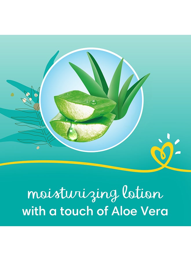 Pampers Baby-Dry Newborn Taped Diapers with Aloe Vera Lotion, Leakage Protection, Size 2, 3-8kg, Carry Pack, 23 Count - Image 2