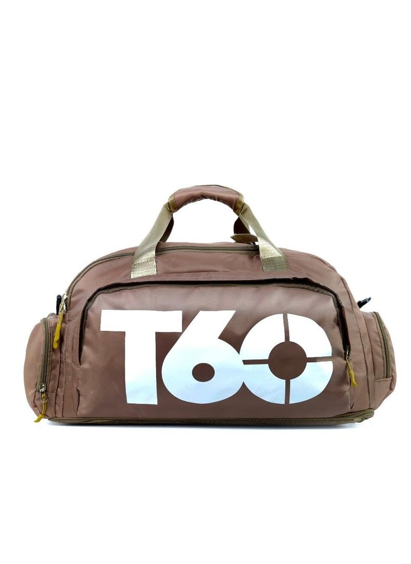 QSHOP - ®T60 Creative 6 Zipper Zoomable Shoulder Bag Handbag Backpack with Shoe Compartment Waterproof for Men Women Travel Gym Bag - Image 1