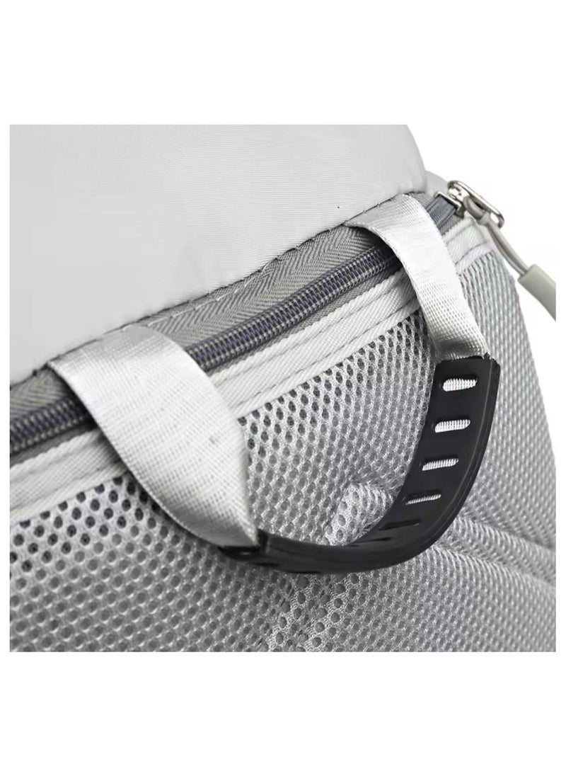 QSHOP - ®T60 Creative 6 Zipper Zoomable Shoulder Bag Handbag Backpack with Shoe Compartment Waterproof for Men Women Travel Gym Bag - Image 1