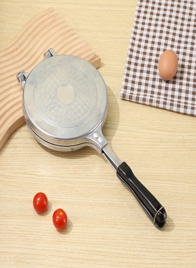 POCREATION Double Sided Frying Pan, Nonstick Pancake Pan Maker with Cool Handle Aluminum Alloy for Home Breakfast Busy Individuals - Image 2