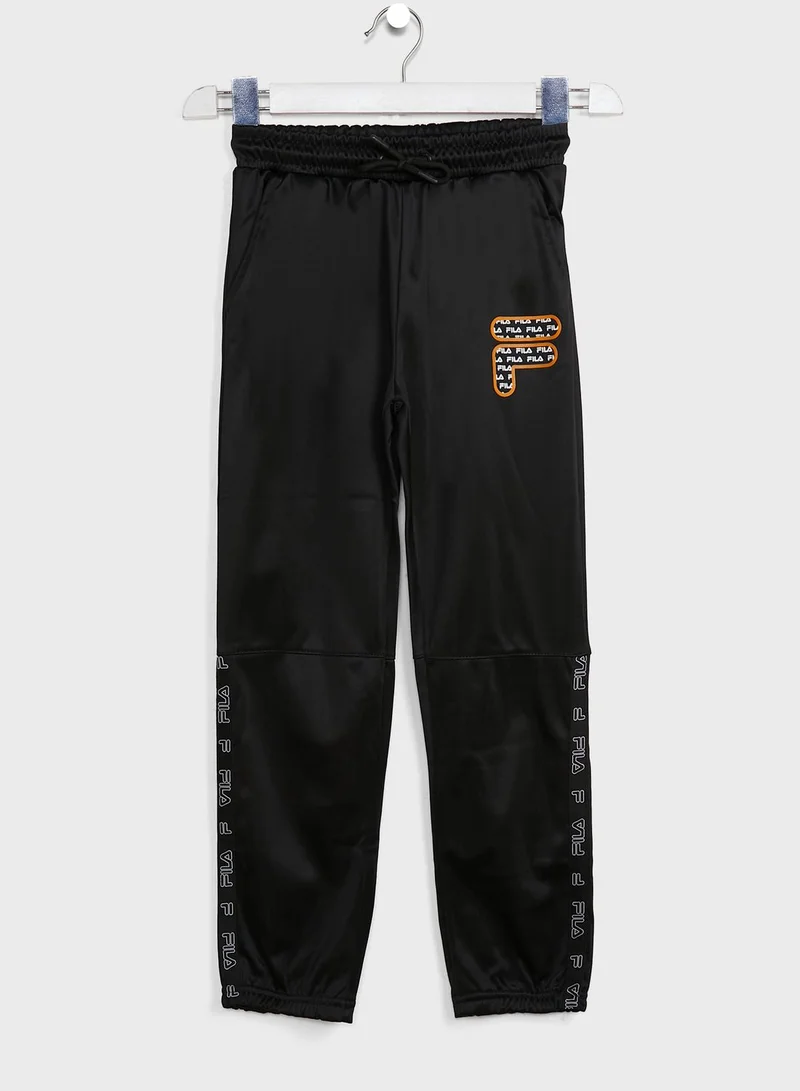 FILA Youth Logo Tape Tracksuit