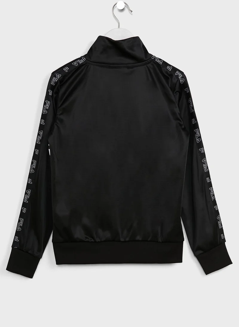 FILA Youth Logo Tape Tracksuit