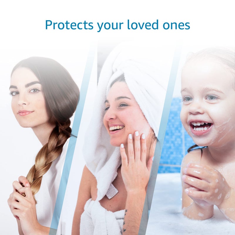 AquaCrest AQUA CREST FXSCH Shower Filter Replacement for GE®, Every 6 Months, White - Image 4