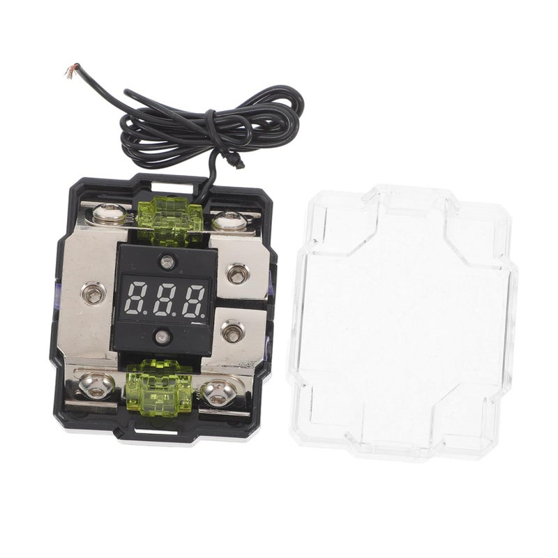 Digital Display Car Audio Amplifier Fuse Holder Block For Automotive Marine Sound Systems - Image 2