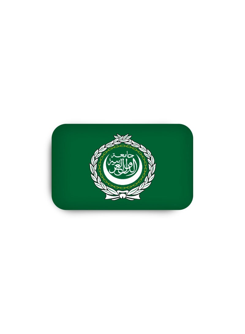 971MEDIA The Arab League Flag Magnetic Badge - Image 2