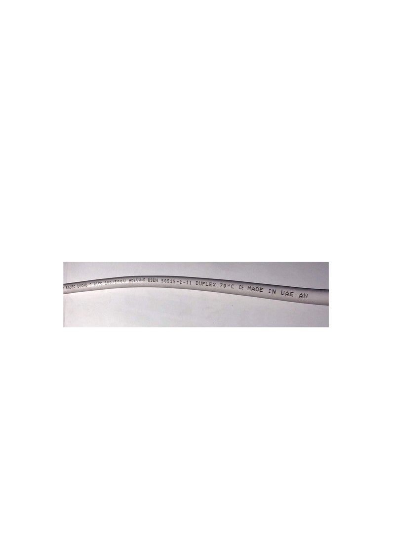 PVC Ducab Pvc Flexible Cable 3 x 2.5 mm x 10 Meter, Full Copper- White (for Use Water Heater,Lighting, Power Extension etc.)  - Image 3