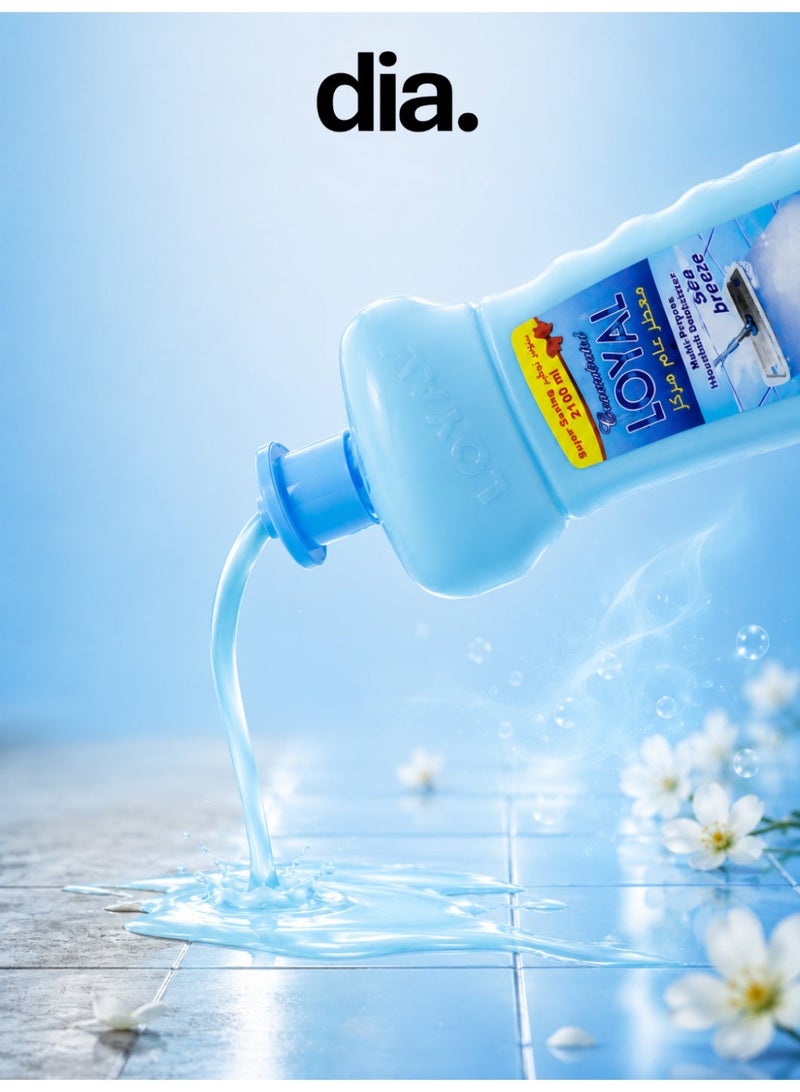 loyal Multi-Purpose Household Deodorizer Sea Breeze 2.1 Liter - Image 3