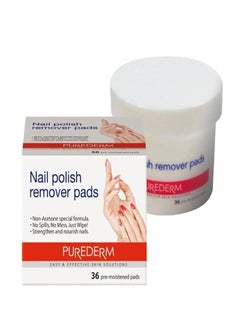 Purederm PUREDERM NAIL POLISH REMOVER PADS 36'S 