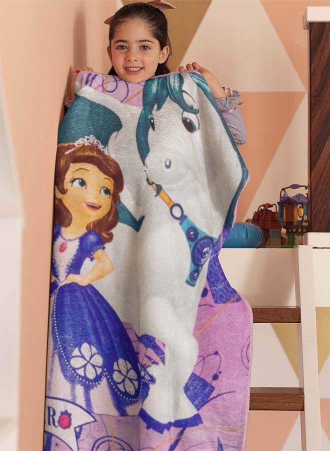 Disney Disney Sofia Coral Fleece All-Season, Ultra Soft, Fade Resistant Blanket for Kids  - Image 3