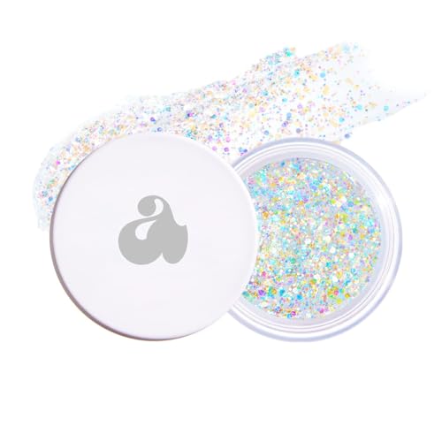 UNLEASHIA Get Loose Glitter Gel Mini Face Body Glitter Gel Holographic Sparkle Makeup for Eyes Cheeks Collarbone Festival Party Makeup Vegan No2 Starlit Chaser - Image 1