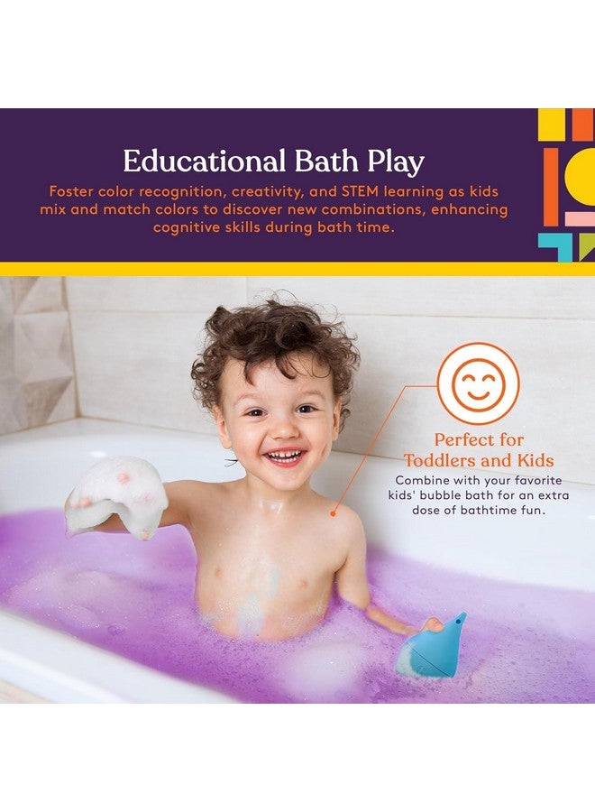 Special Supplies Color Bath Tablets For Kids, 100-Count, Dissolvable, Water Color-Changing Fun, Non-Staining Dye, Cute Toy Included  - Image 3