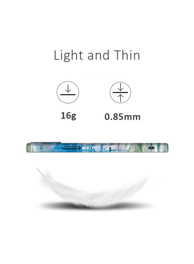 Apple iPhone 15 Pro Art Oil Painting Phone Case - Claude Monet Sunrise Impression - Full Pack Frosted Cool Creative Lens Anti Drop Case - Image 4