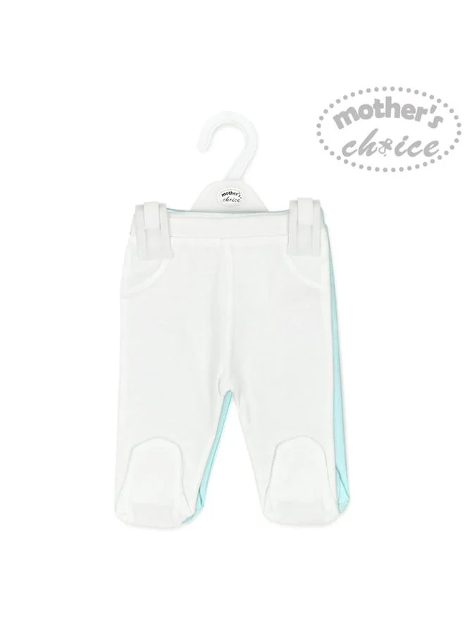 Luna & Lily Pack of 2 -Premium 100% Cotton Baby Footed Pants