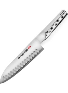 GLOBAL Japanese Ukon Santoku Chef Knife with Corrugation Gu-04  - Image 1