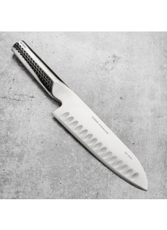 GLOBAL Japanese Ukon Santoku Chef Knife with Corrugation Gu-04  - Image 3