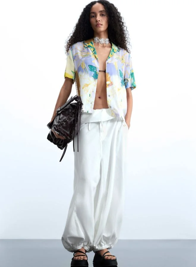 DESIGUAL Printed short-sleeve shirt