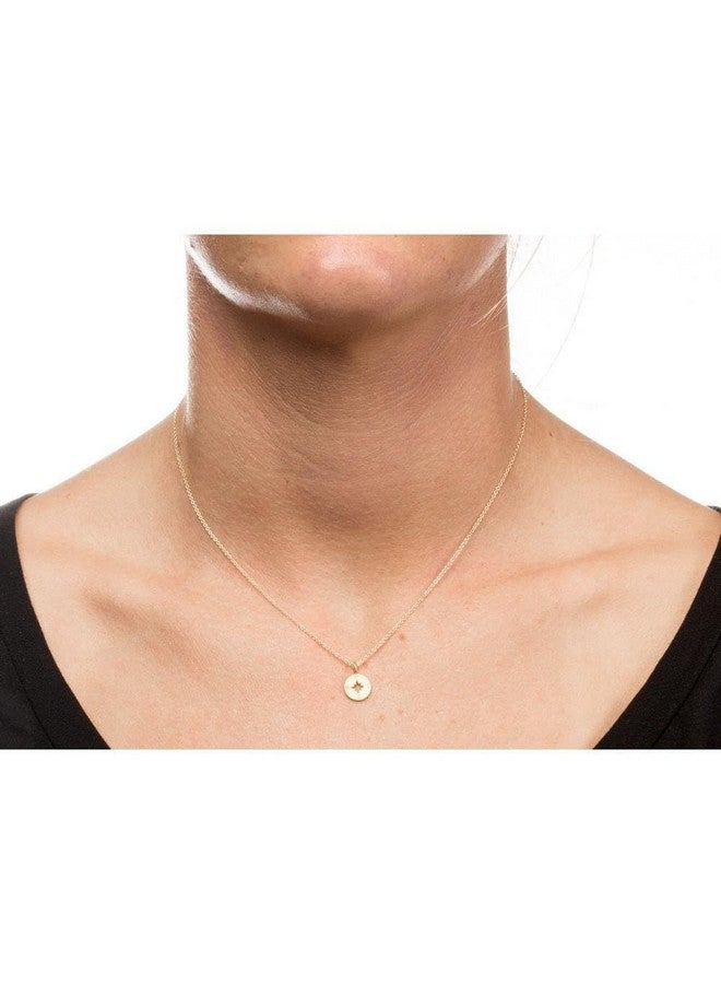 Dogeared Going Places Compass Necklace Gold Dipped - Image 3