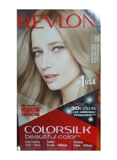 Revlon Color Permanent Hair Color With 3D Gel Technology and Keratin 100% Gray Coverage Hair Dye 