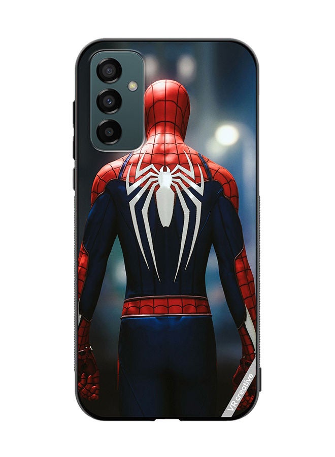 VR CREATIVE Protective Case Cover For Samsung Galaxy F13/M13 Spiderman Back Design Multicolour - Image 1