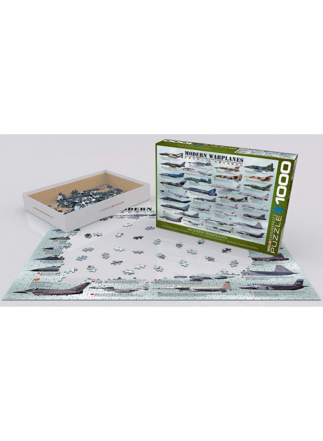 EuroGraphics Modern Warplanes Puzzle (1000-Piece) - Image 4