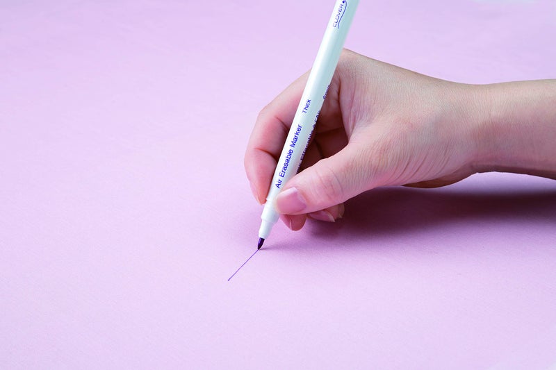 Clover 5030 Extra Fine Air Erasable Marker, Purple, 1 Count (Pack of 1) - Image 3