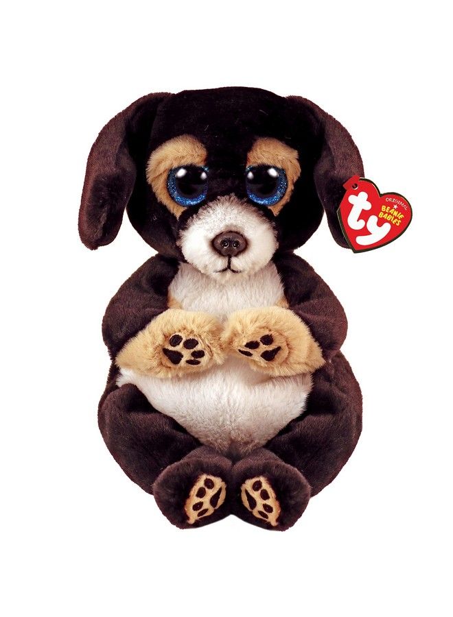 Ty Beanie Bellie Ranger Black Dog 6"  - Image 1