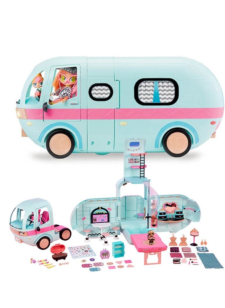 Generic - 2-in-1 Dolls Surprise Detachable Dollhouse & Figures Model Birthday Gift for Girls Anime-Inspired Playset - Image 1