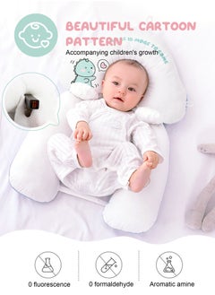 URbazaar Baby Head Shaping Pillow, Correction and Prevention of Head Deviation Newborn Baby Comfort Pillow, Anti-Startle Sleep Pillow, Winter and Summer Dual Use, for 0-36 Months Baby  - Image 4