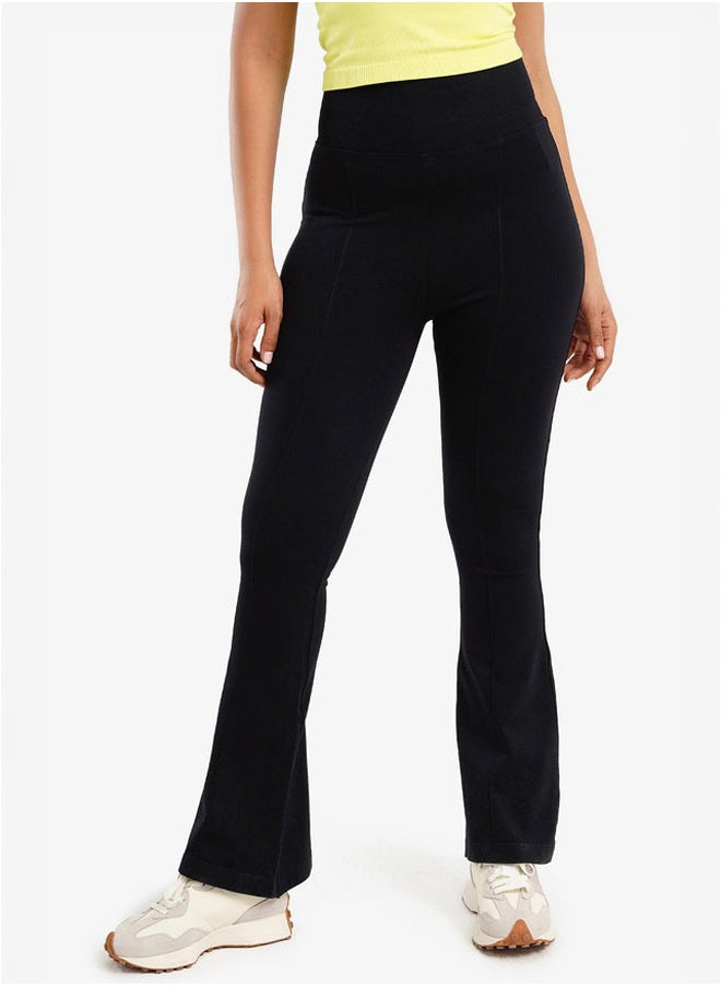 Carina Wide Waist Flare Pants 