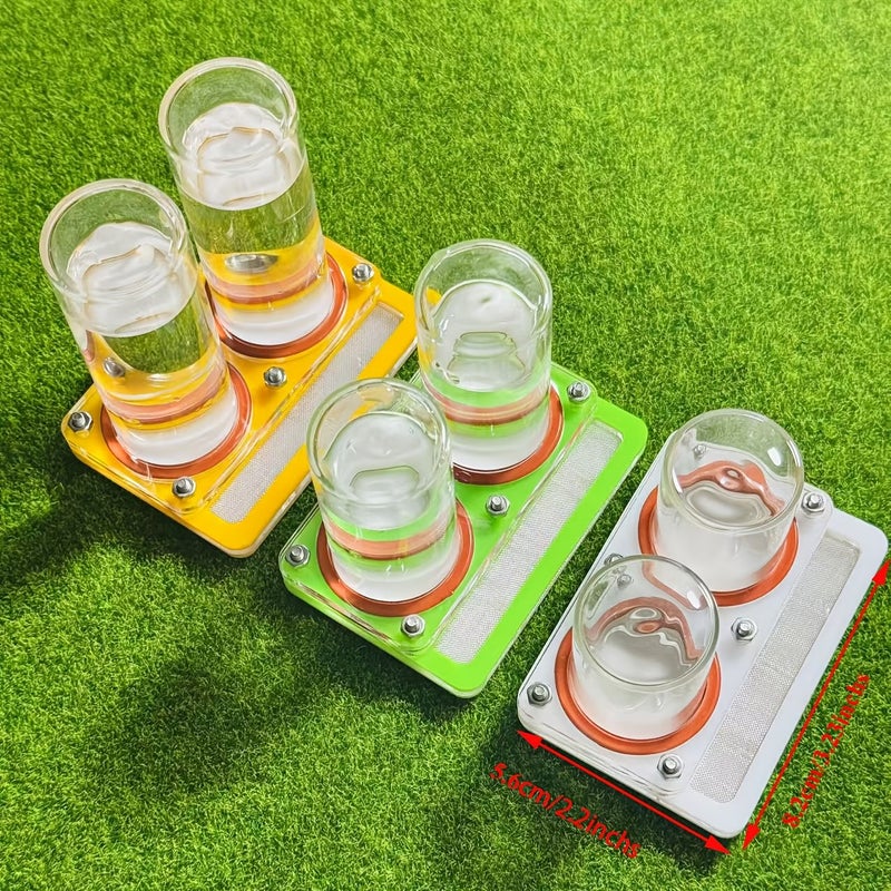Yellow 25mL Large Water Feeder Acrylic Ant Farm Water Area Twin Towels Design Formicarium Bottle for Ant Nest - Image 2