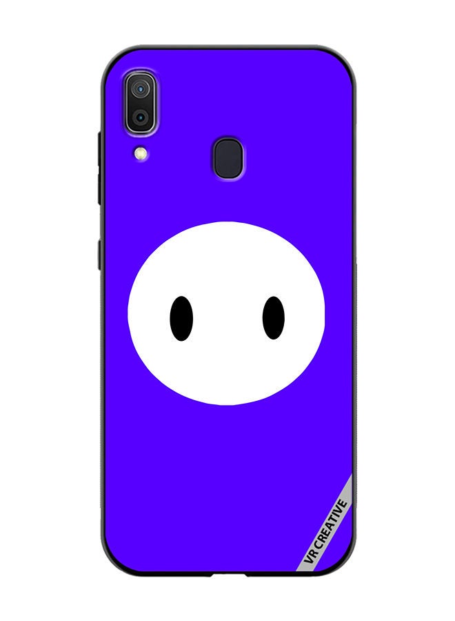 VR CREATIVE Protective Case Cover For Samsung Galaxy A30 Face Fall Guys Design Multicolour - Image 1