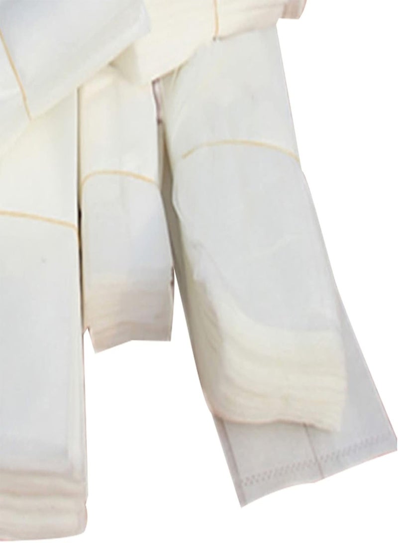 GGOOT 100Pcs Growing Bag High Performance Easy To Use Degradable Nursery Bag for Gardening 18cm x 20cm - Image 5
