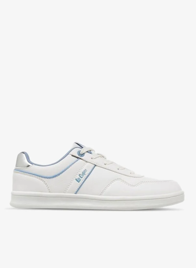 لي كوبر Girls Lace-Up Ankle School Sneakers
