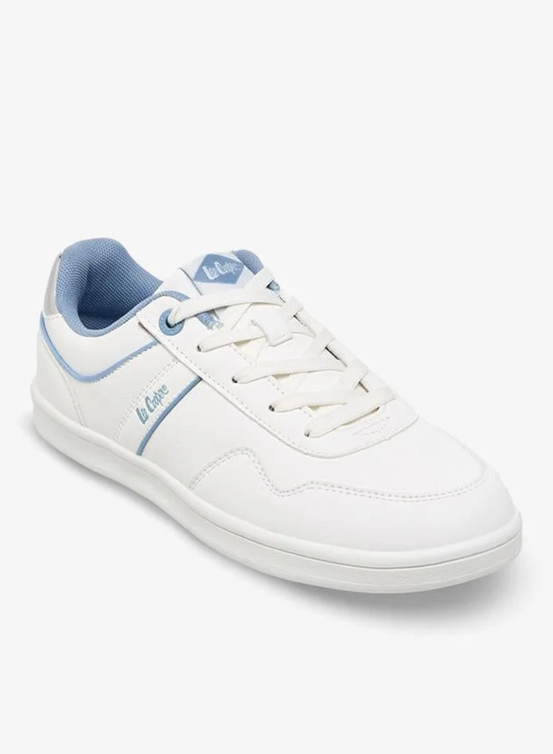 لي كوبر Girls Lace-Up Ankle School Sneakers