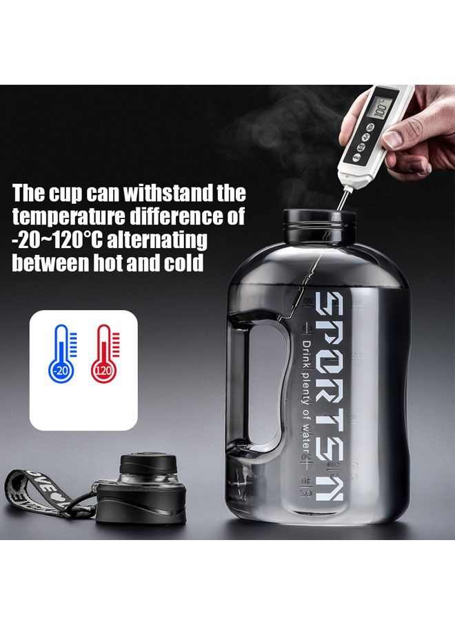 ZCM-HAPPY Gym Wide Mouth Shaker Water Bottle 2.7 L - Image 3