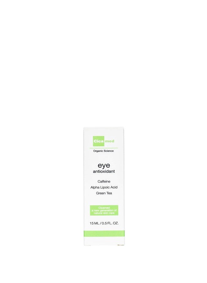 Cicamed Eye Cream for Dark Circles and Puffiness - Under Eye Cream with Caffeine, Green Tea, Q10 & Vitamin E - Firming Eye Serum for Fine Lines and Wrinkles - Made in Sweden – 0.5 fl. oz. (15 ml - Image 2