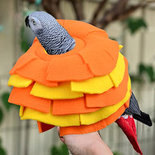 vomvomp Bird Collar for Congo African Grey Parrots Feather Plucking Parrot Anti Bite Collar Full Body Shield - Image 5